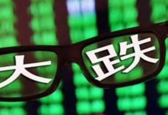 热帖：中国股市惊天大暴跌 7大凶手浮出水面
