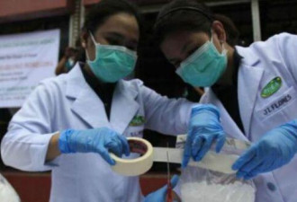 外媒：4名中国人在菲实验室 涉嫌制毒180公斤