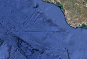 Google地球发现加州湾下藏有巨大城市？