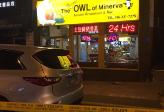 多伦多北区韩国餐馆外枪案 1男子中枪受伤