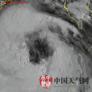 震撼！中国高分四号卫星“看”台风眼