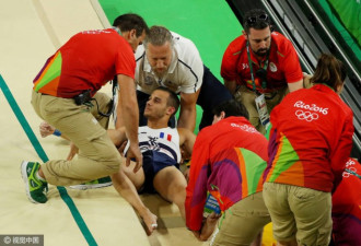26岁体操选手赛场断腿 场内清晰听到骨折声