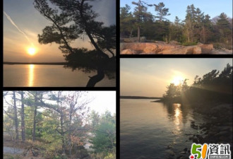 让人流连忘返的 Killbear provincial park