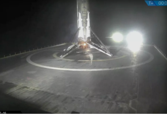 SpaceX火箭再次成功实现海上降落:今年已第5次