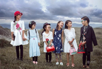 摄影师记录最美留守儿童 农村娃变时尚咖