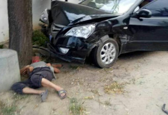 陕西缉毒警车与涉毒车辆相撞 致村民1死1伤