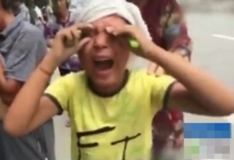 山东工人商场坠亡 10岁儿子维权被喷辣椒水