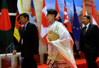 昂山素季访华 希望中国帮缅甸助化解国内冲突