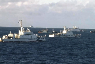 日本海上保安厅公开钓鱼岛海域中日对峙视频