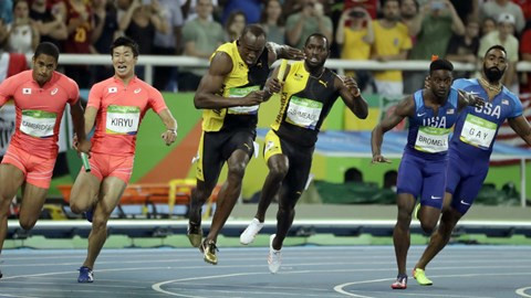 Jamaica win's men's 4X100m gold, Canada captures bronze after USA DQ