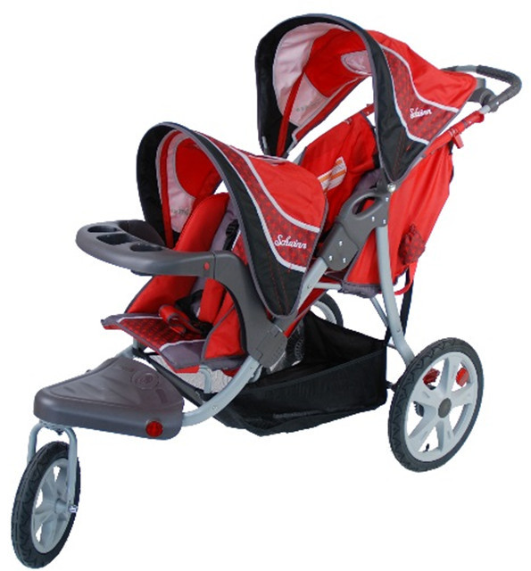 The Schwinn Grand Safari Tandem Jogging Stroller (04STAD12) is one of several models recalled by Health Canada. 