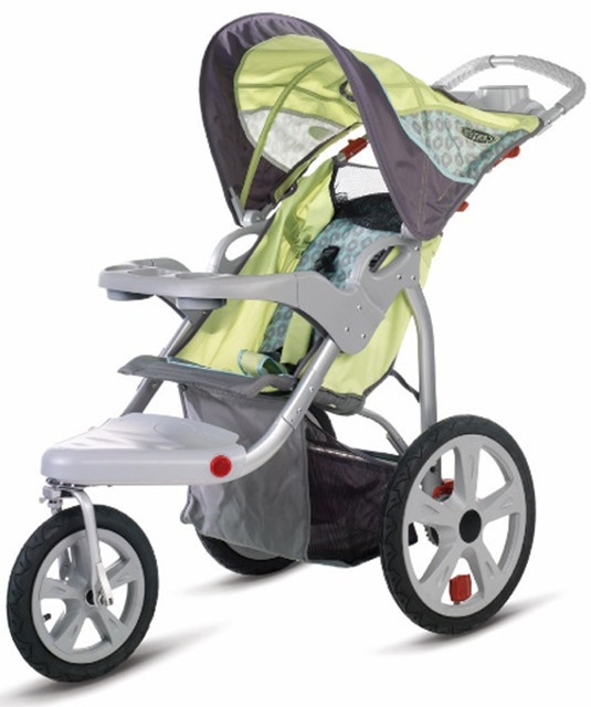 The Instep Safari Swivel Wheel Jogging Stroller (01AR180) is one of several models recalled by Health Canada. 
