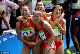 奥运4X100米 中国男队和女队分别杀入决赛