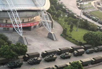 备战G20 网传大批装甲车开赴杭州街头