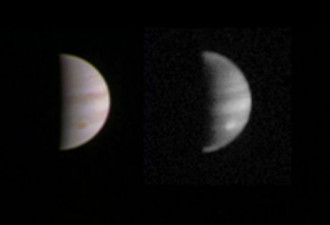 美国宇航局朱诺号探测器 首次近距离接近木星