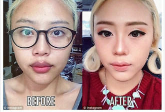韩国博主晒化妆对比照 网友震惊:绝不是一个人