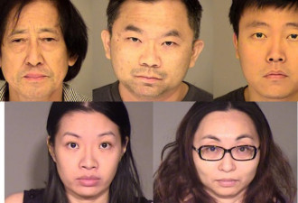 外媒:5名华裔涉胁迫28名中国女子在美国卖淫