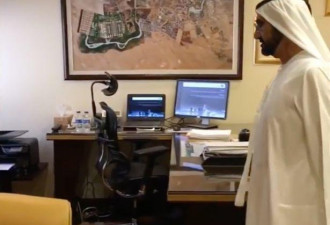 迪拜酋长突袭视察工作竟无人在岗 9名官员被退