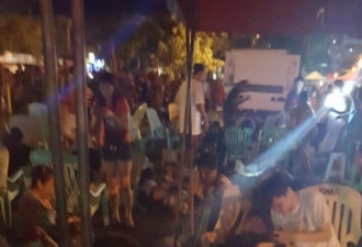 菲律宾达沃一夜市发生爆炸 造成至少70人伤亡