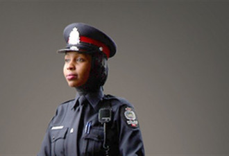 皇家骑警为穆斯林女警设计配有头巾的警服