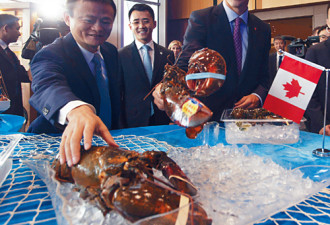 杜鲁多访阿里巴巴揭幕加拿大馆 亲自推销大龙虾