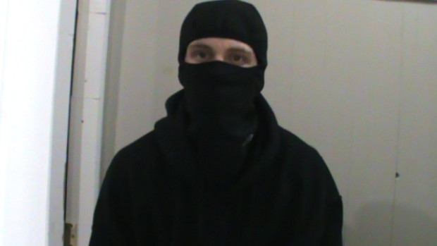 The suspect in an alleged terror plot, Aaron Driver, is seen in this photograph obtained by CTV News.