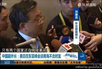 中国副外长谈东亚峰会:两个域外国家还在挑事