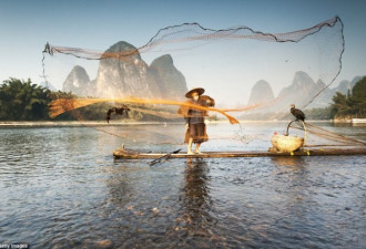 中国震撼美景:从漓江上的鸬鹚捕鱼到元阳梯田