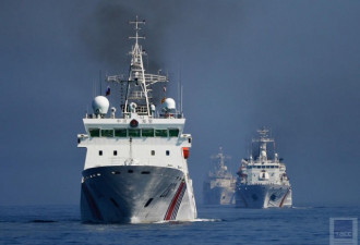 颜值爆表！中国海警船亮相海参崴 展大国风范