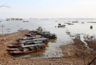 中国最大淡水湖瘦身 面积一个月缩小三分之一