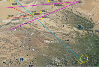 民航安全通告：中国近日或新疆进行了反导试验
