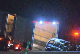 400高速致命车祸 SUV与货车相撞司机丧生