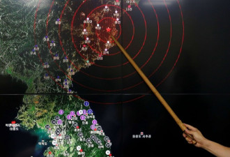 朝鲜核试后 韩国遭遇史上最强双地震