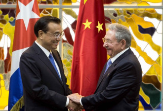 中国古巴签署30项协议 李克强出席签字仪式