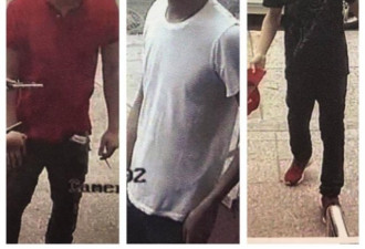 纽约三名年轻华裔勒颈抢劫华裔老翁 遭通缉