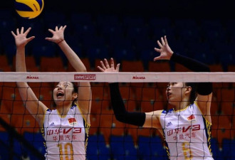 中国女排二队3-0零封哈萨克 夺得亚洲杯冠军