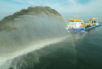 再造10个永暑岛 中国建成亚洲最大挖泥船