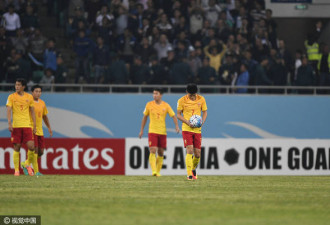 基本告别世界杯！中国男足惨败乌兹别克斯坦