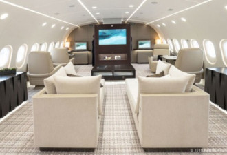 匿名中国土豪买了架波音787 改成私人飞机