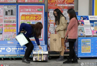 超50万中国游客春节期间赴日本游玩“爆买”