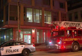 多伦多市中心发生火灾 一人严重受伤