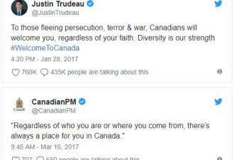特鲁多推特引发澳洲难民想要来加拿大