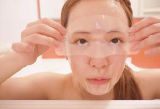 日本推出黑科技溶化面膜 可完全吸收不用洗掉