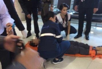 中国女游客在泰国 将“机场闹事”玩出新高度