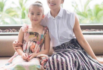 刘涛女儿已经10岁 小姑娘美得不像话！