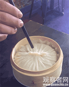 这种超大号汤包在纽约火了，正像病毒一样传播