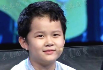 王刚的10岁儿子近照曝光 不想让孩子进娱乐圈