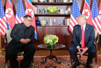 特朗普称朝鲜潜力巨大 赞金正恩是谈判对手