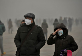 日媒：不愧北京人！霾都打造时尚风景