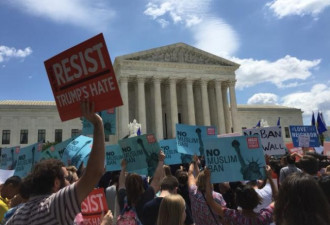 川普旅行禁令 高法院支持 民众集结抗议